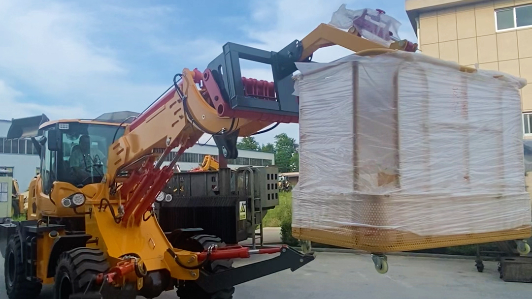 大臂可以伸缩举高十一米的铲车