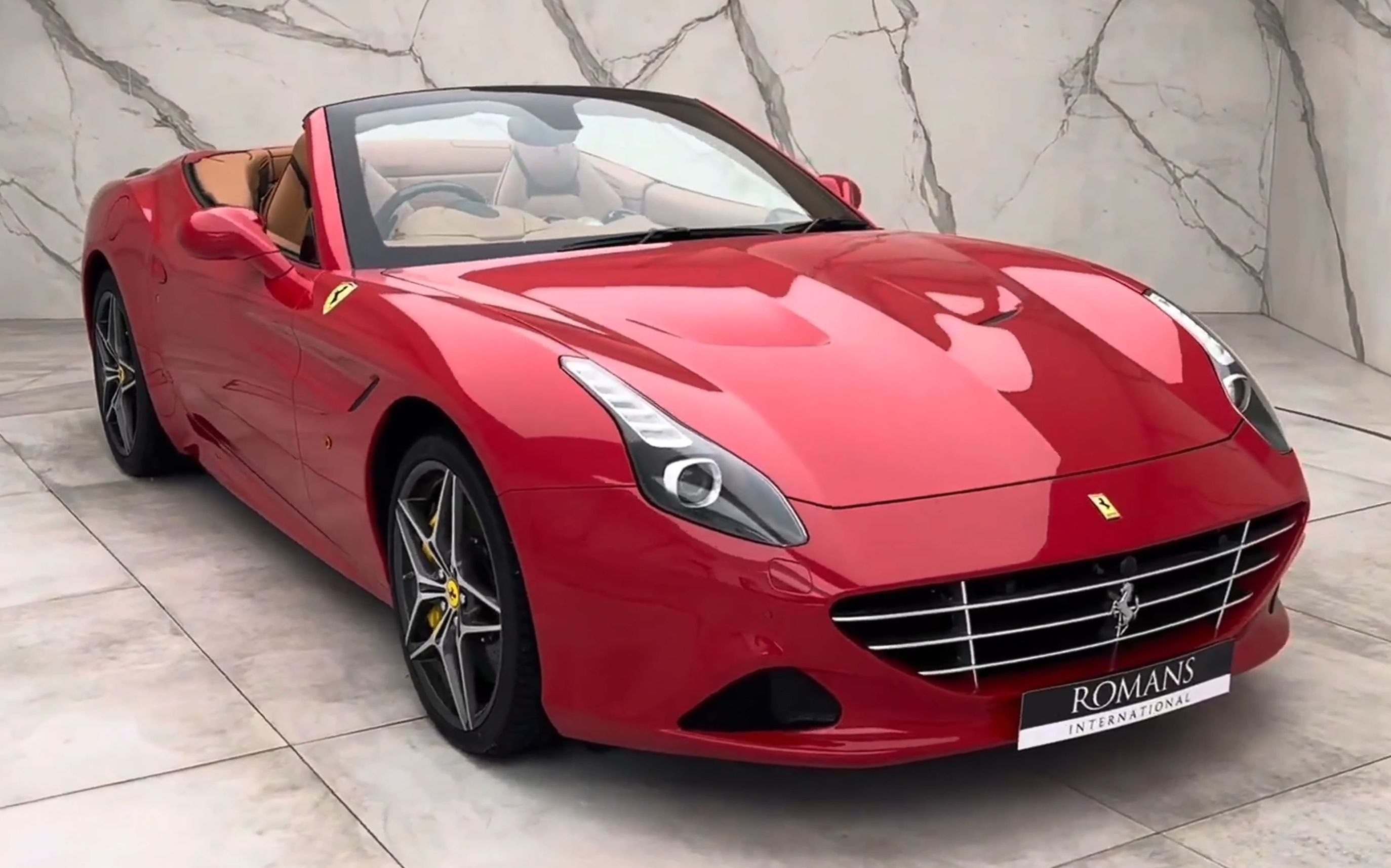 【4k鉴赏】法拉利 california t (2015)- rosso corsa