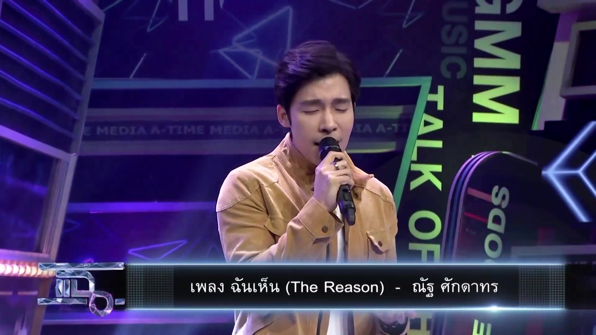 【泰国音乐】我看见了(the reason) - nat sakdatorn live ( 1080 x