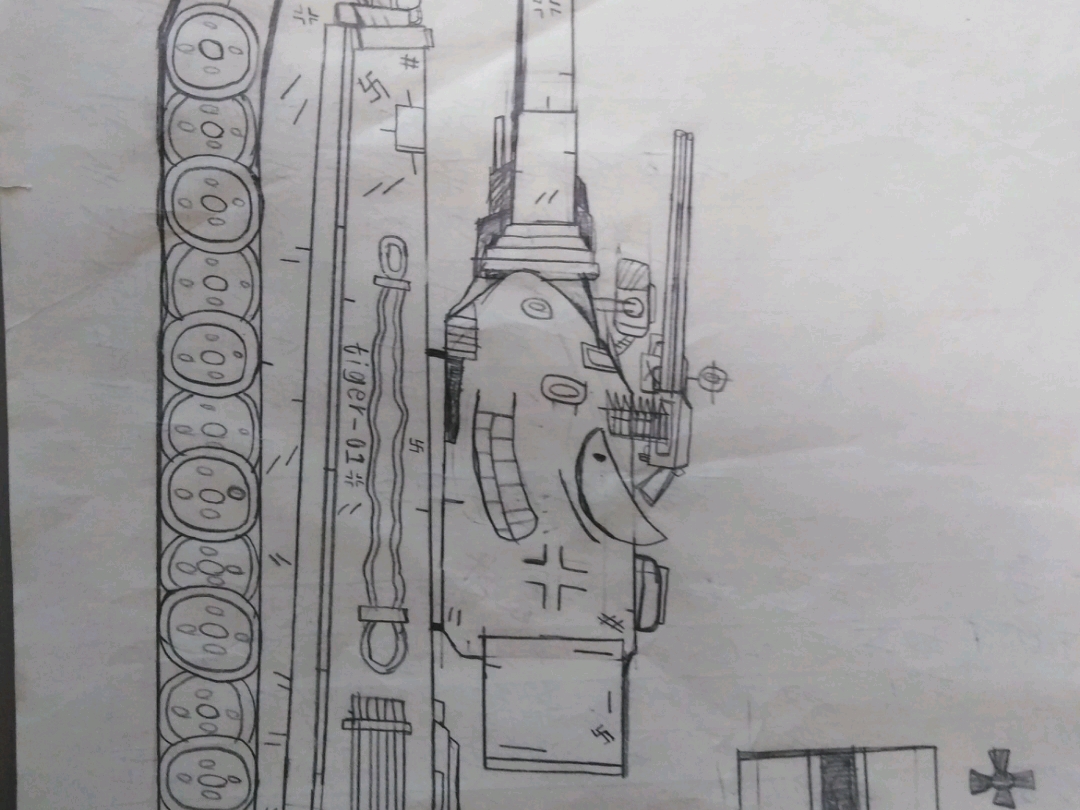 [Greand坦克绘画] 德国虎式坦克哔哩哔哩bilibili