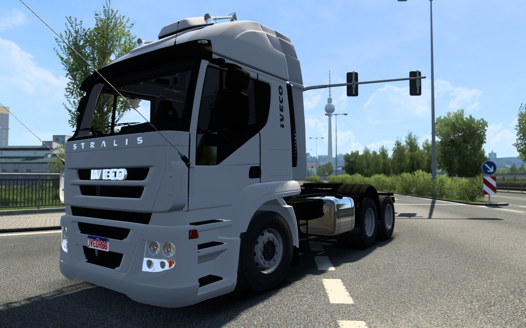 欧卡2mod:依维柯strallis ronny 1.44 1.45