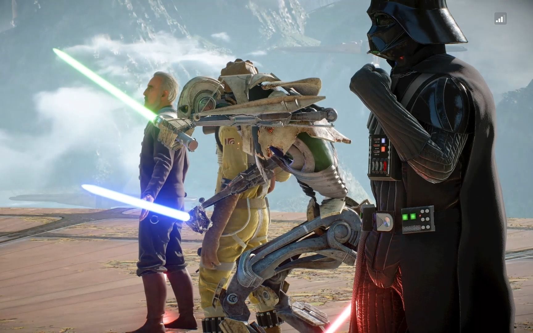 【星球大战前线2】愉快的hvv日常20231110——如果到了只能相信用维达