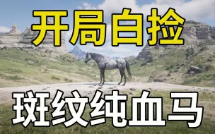 Descargar video: 【荒野大镖客2】三顾茅庐！教你开局白捡斑纹纯血马