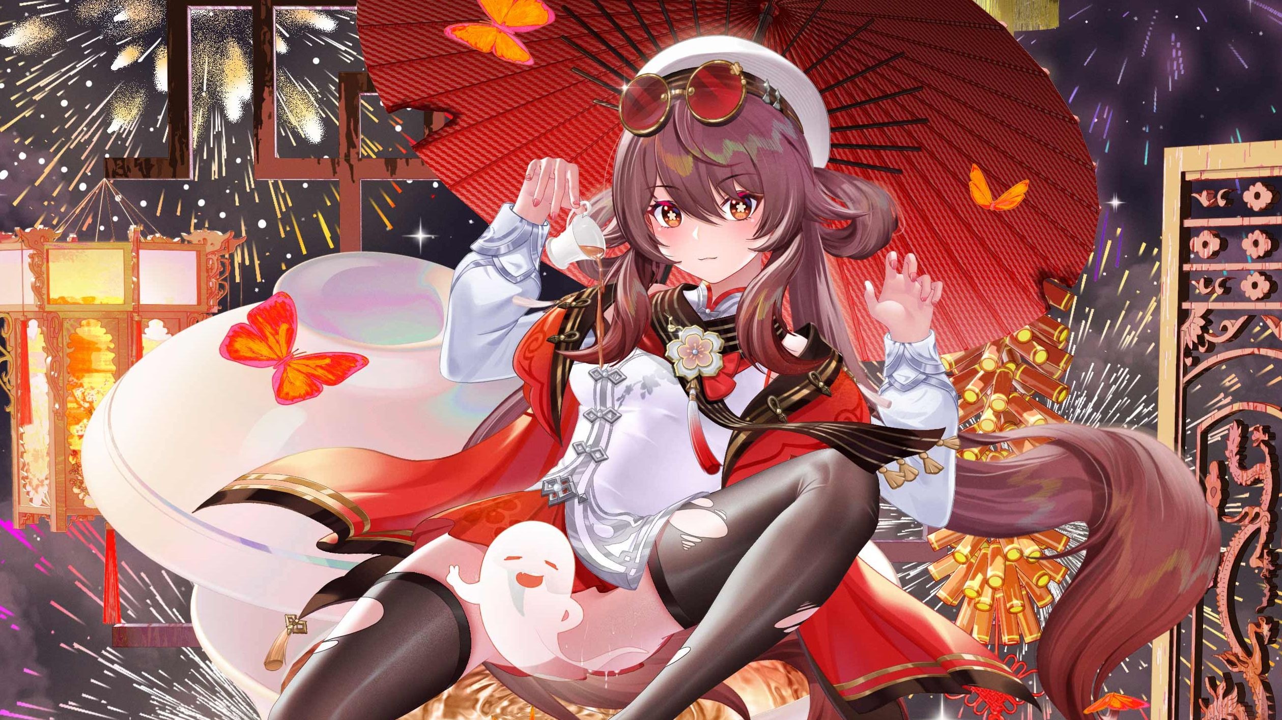 胡桃的~破洞黑丝