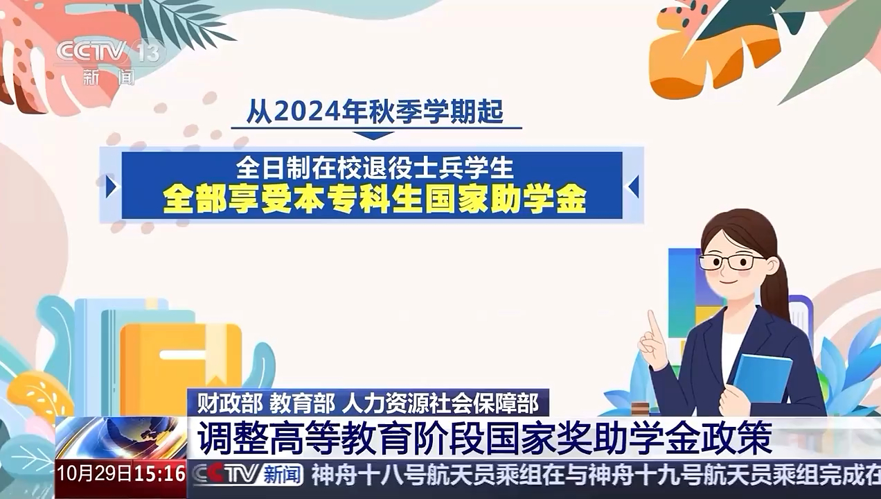 标准提高、名额增加!国家奖、助学金政策大调整视频来源:中国学生资助哔哩哔哩bilibili