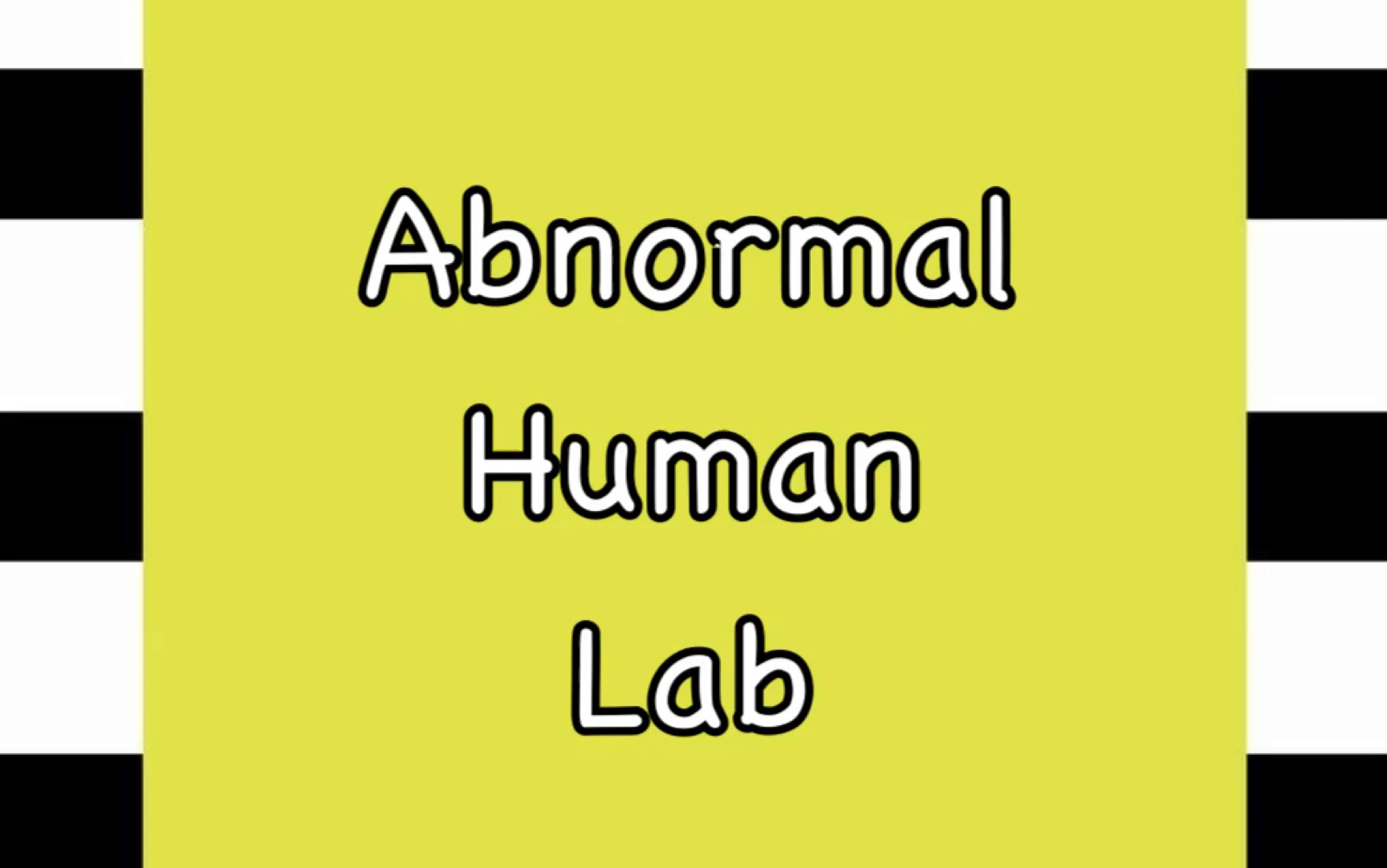 非正常人类研究中心2019版