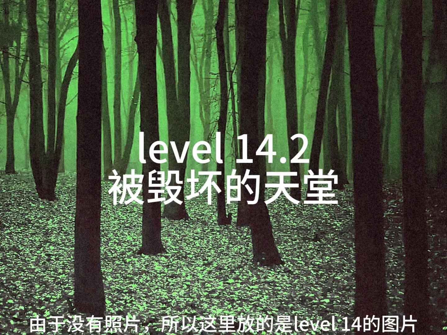 [图]【backrooms】level 14.1-被毁坏的天堂