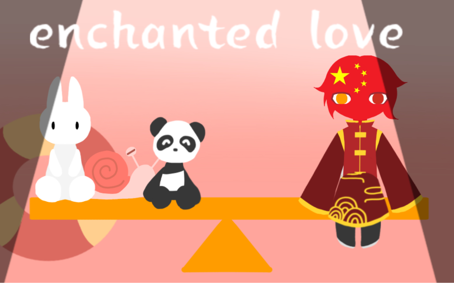 [图]【country humans/瓷中心】enchanted love (劣质警告）