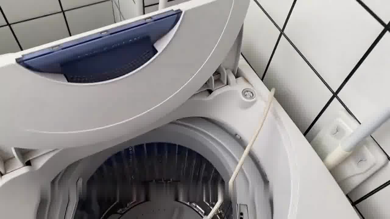 松下滚筒洗衣机脱水剧烈摇晃