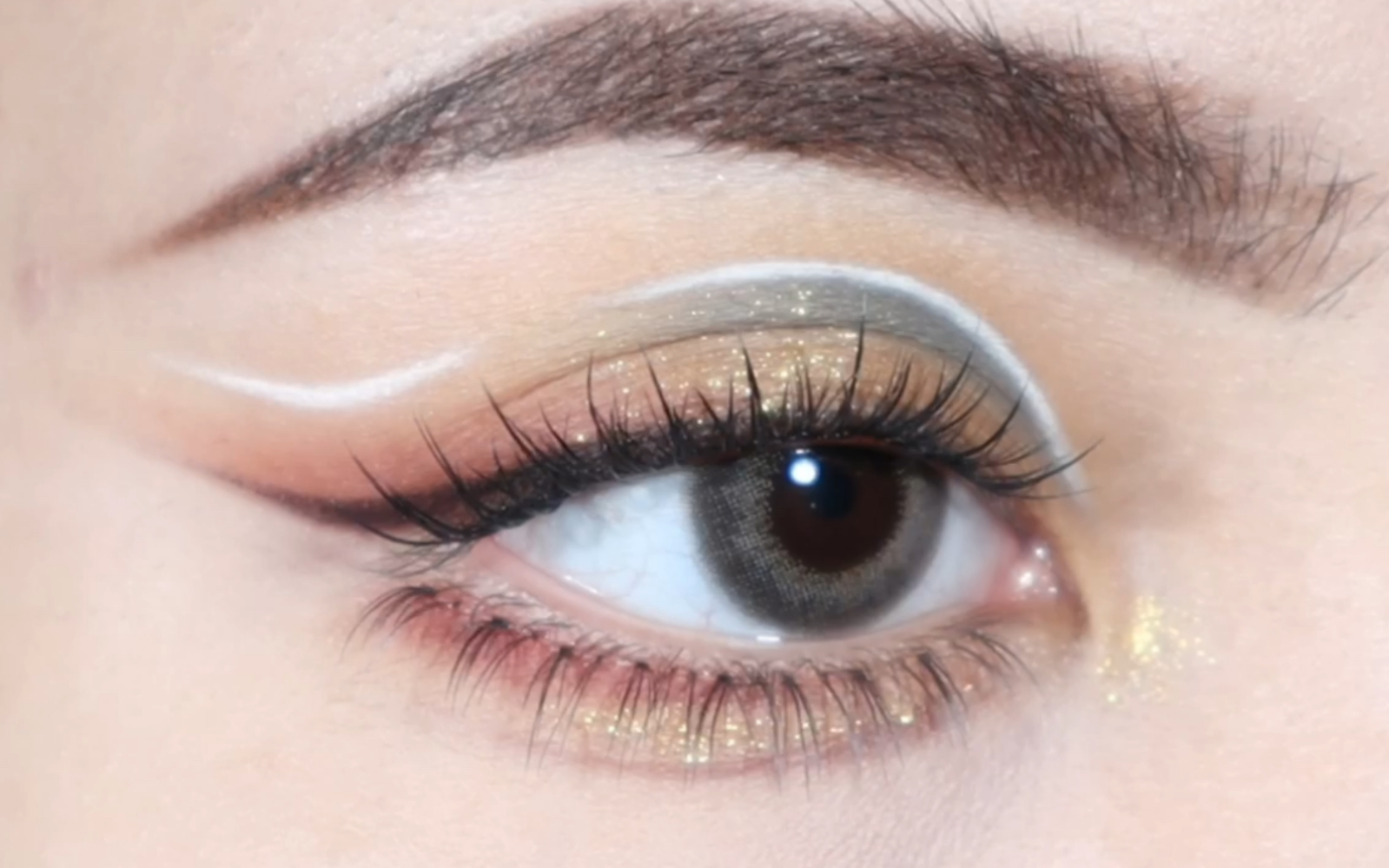 敦煌飞天神女灵感眼妆