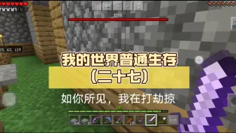 我的世界普通生存（二十七）因为一个意外又打了一次劫掠，成为自己的英雄