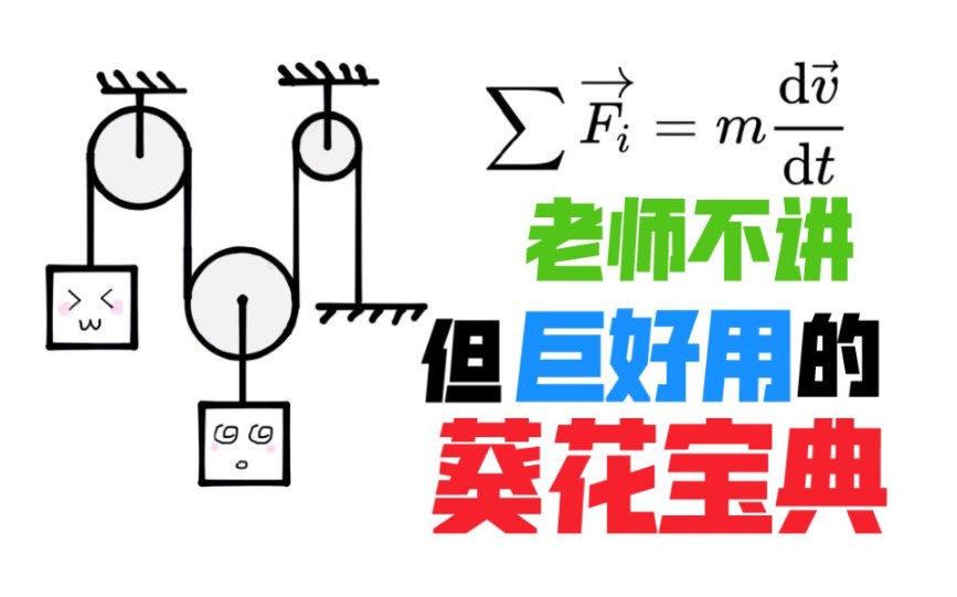 牛顿定律隐藏关卡:加速度关联,保姆级教程(进阶篇)哔哩哔哩bilibili