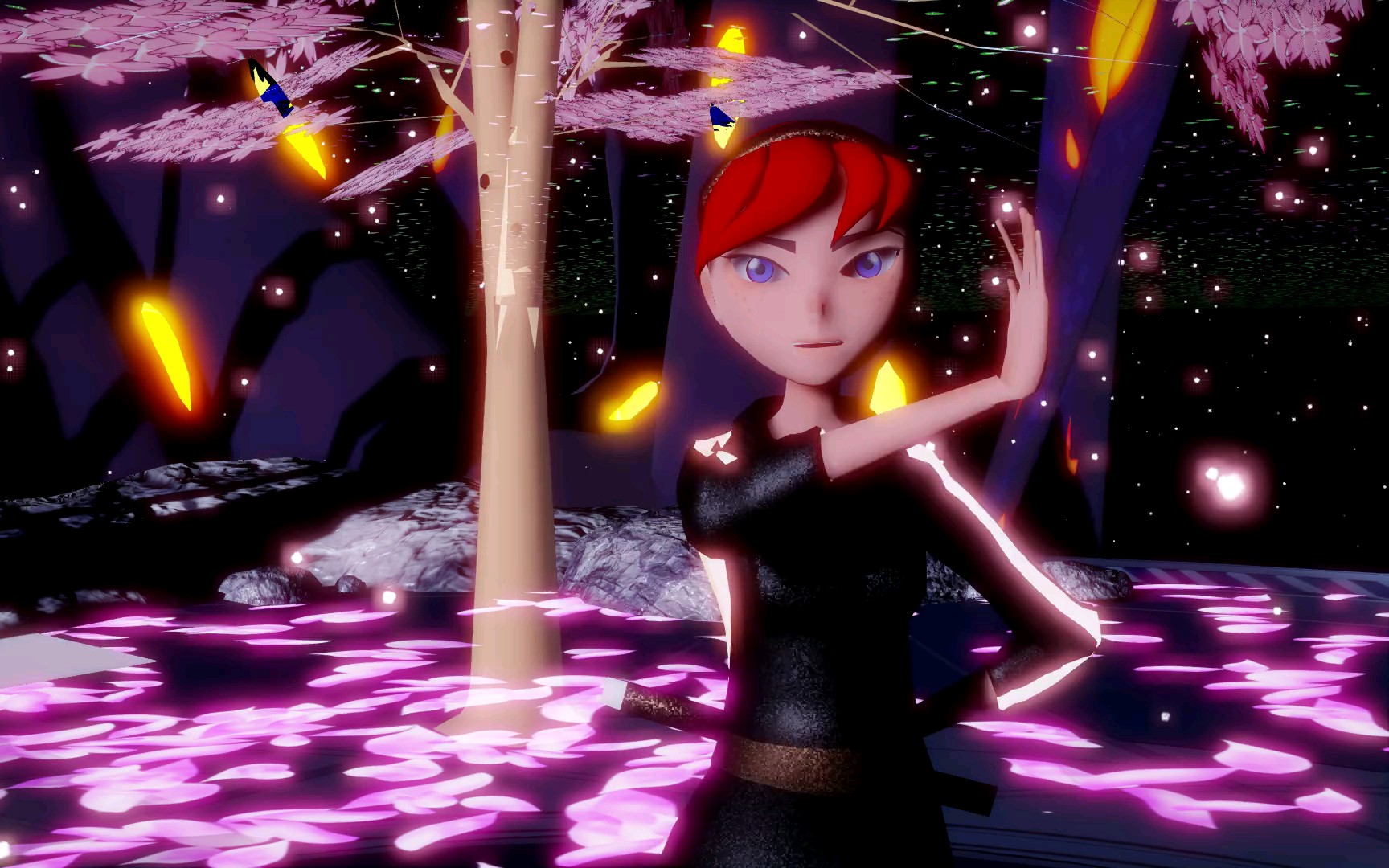 【忍者神龟tmnt/mmd】四月妹の落花情_哔哩哔哩 (゜-゜)つロ 干杯