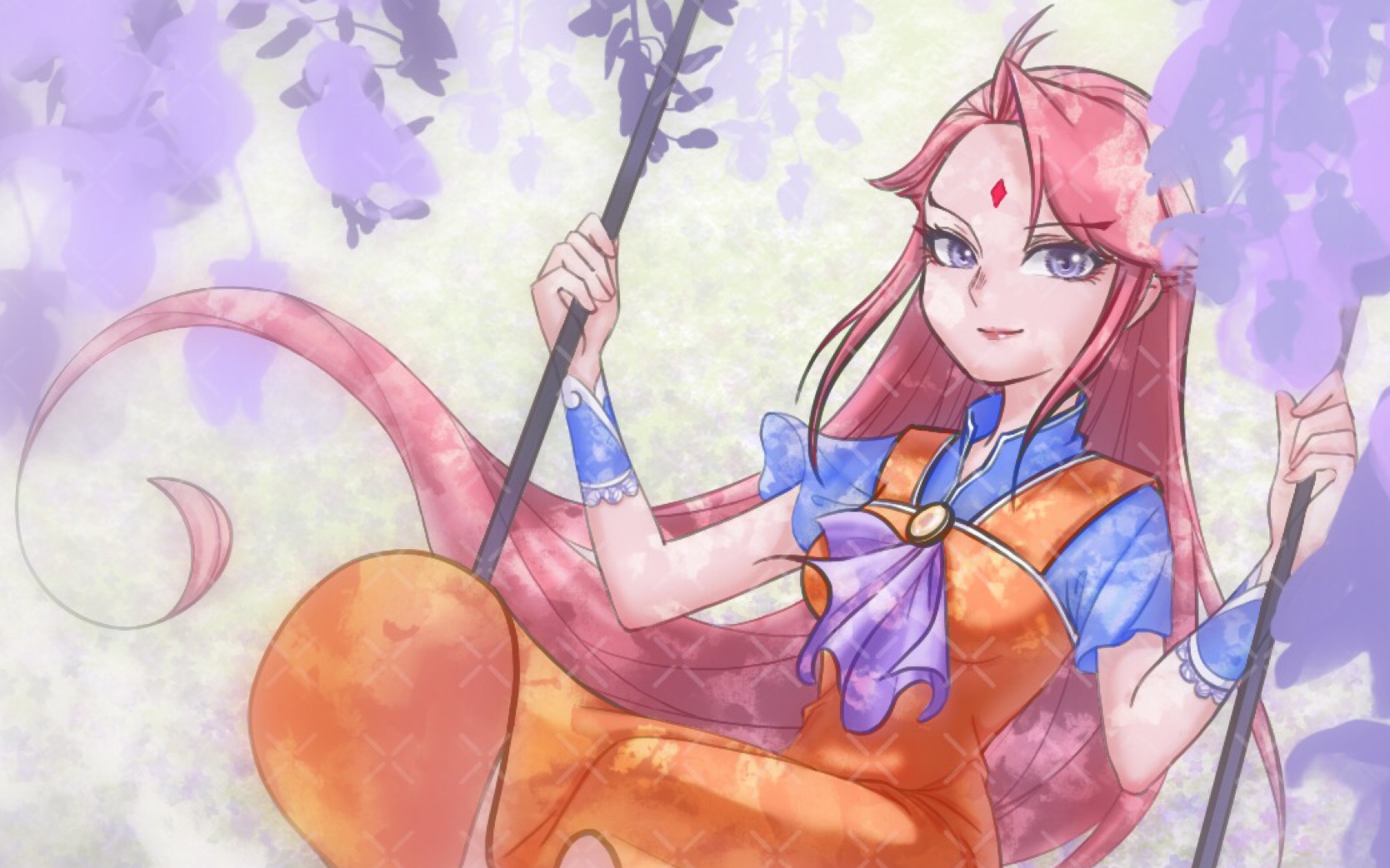 ipad东方铁心与秋千