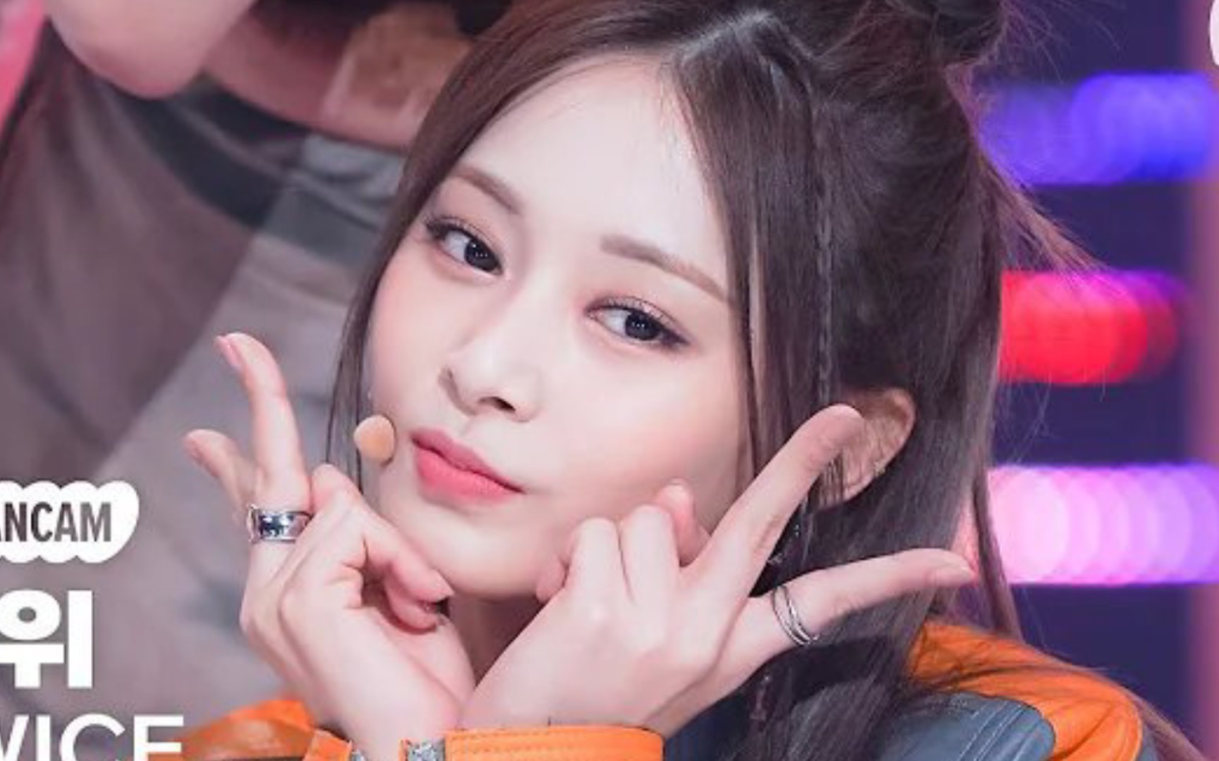 美出圈了好可爱啊 twice 周子瑜《set me free》音银初舞台竖版直拍