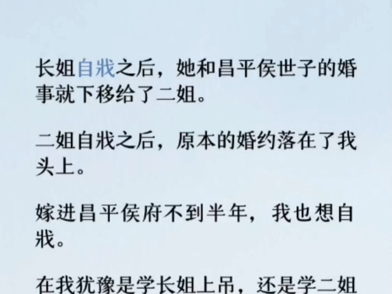 在我犹豫是学长姐上吊,还是学二姐吞金时,世子赈灾回来了.还带回来个妾. 我看着秀气貌美的妾,差点喜极而泣. 太好了,终究不是我一个人倒霉了…...