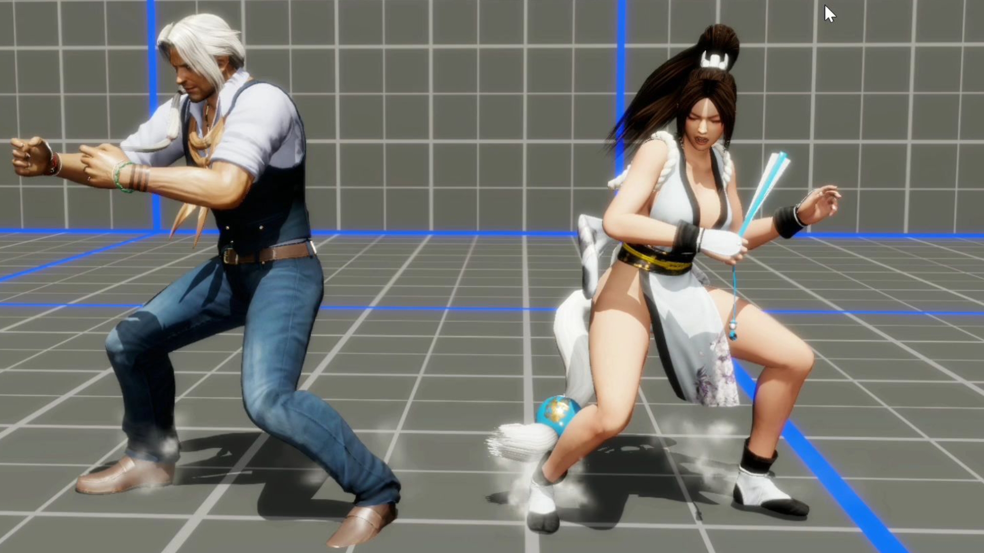 不知火舞与doa英国酒鬼切磋