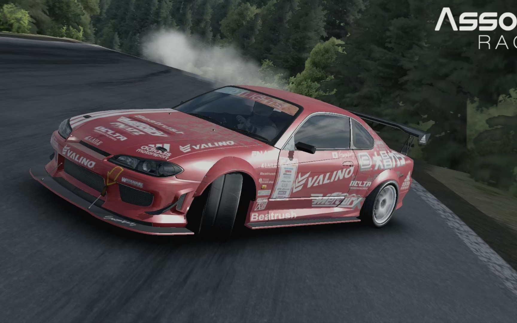 【绝对赛车】零辅漂移刷分#assoluto racing#jdm