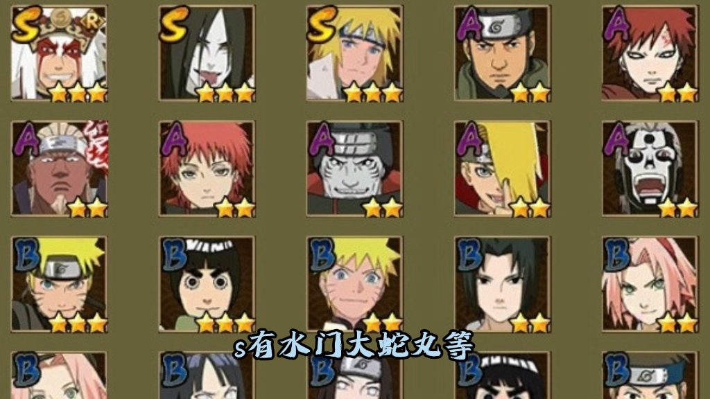 7个a忍 130w战力#火影忍者手游账号交易平台#脱坑入坑估号上7881