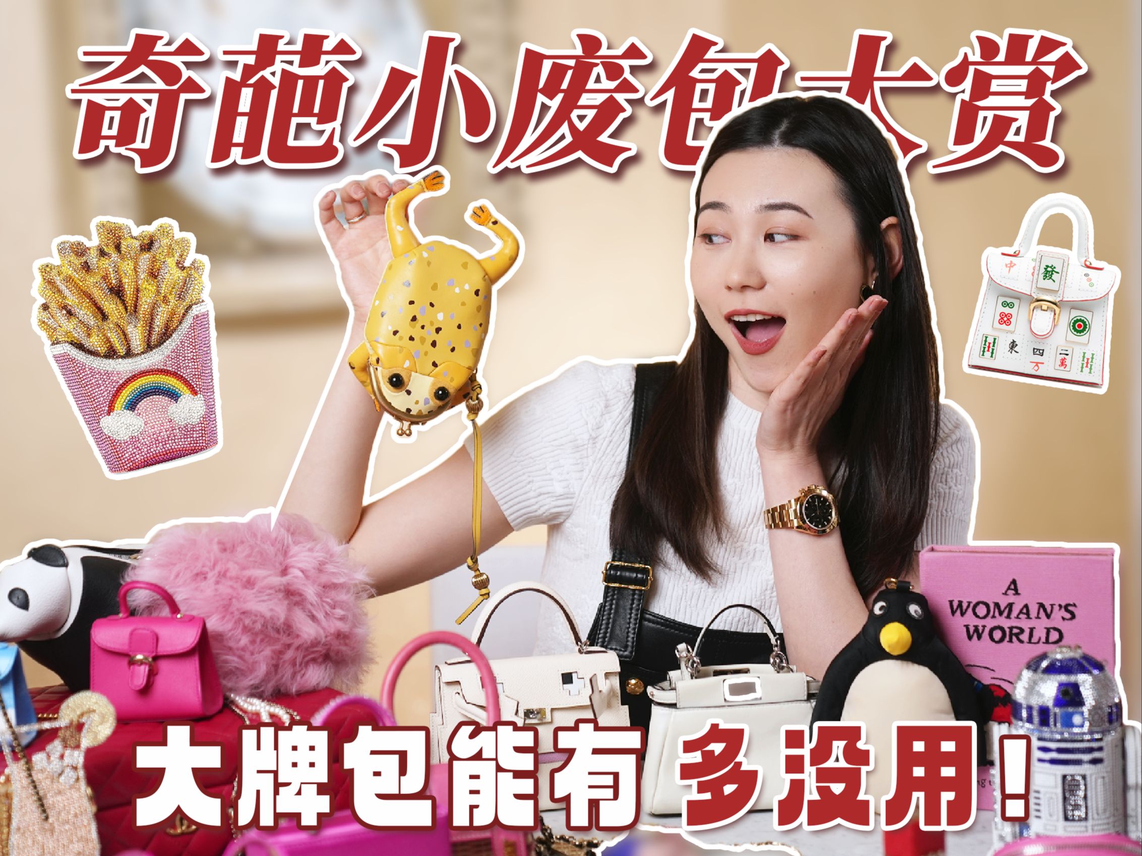 冤种和她的20只美丽废物 | chanel | judith leiber | fendi | loewe