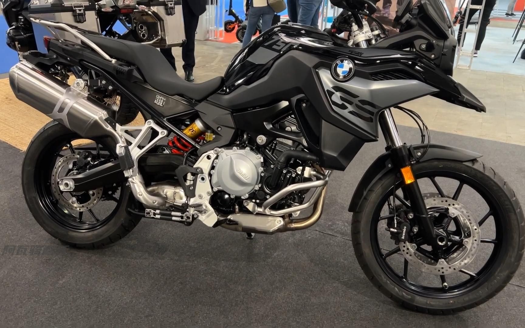 三黑配色更酷炫,宝马23款f750gs,摩旅路上的好伴侣