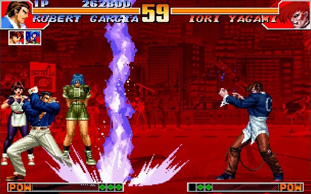 活动作品拳皇97风云再起罗伯特大招通关