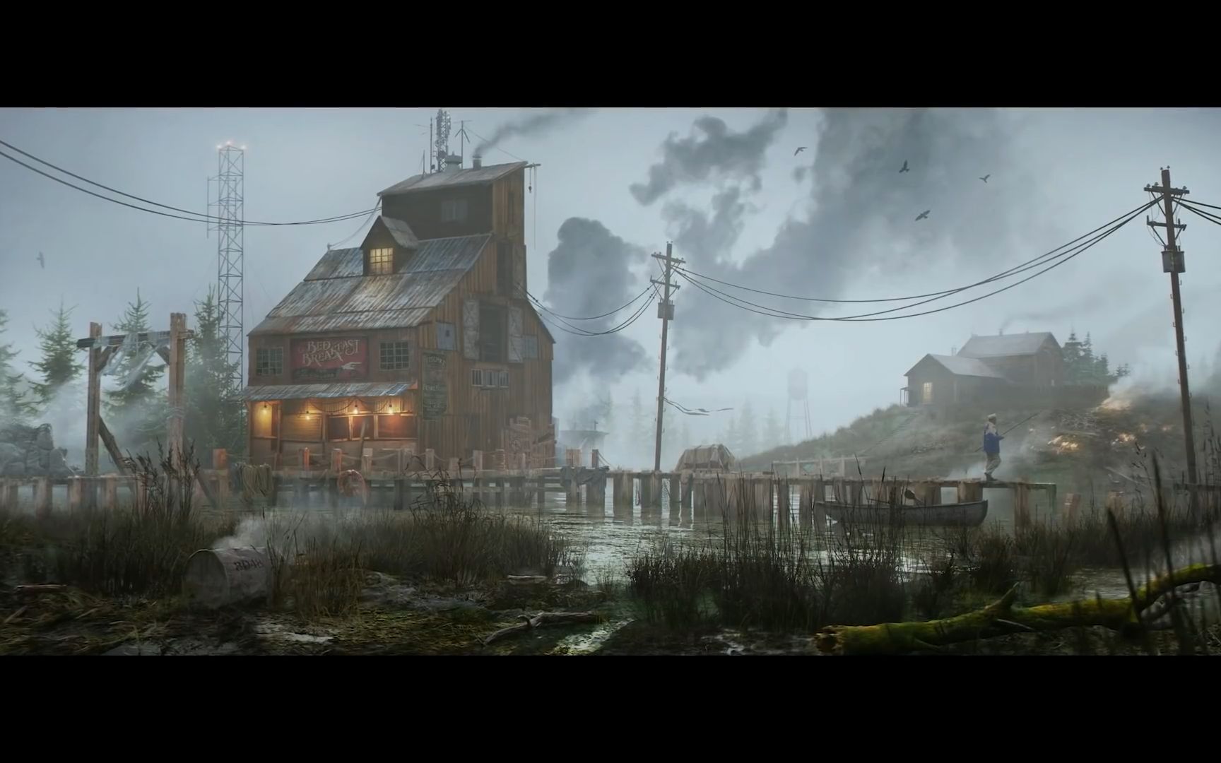 blender超写实三辅二概念场景原画设计