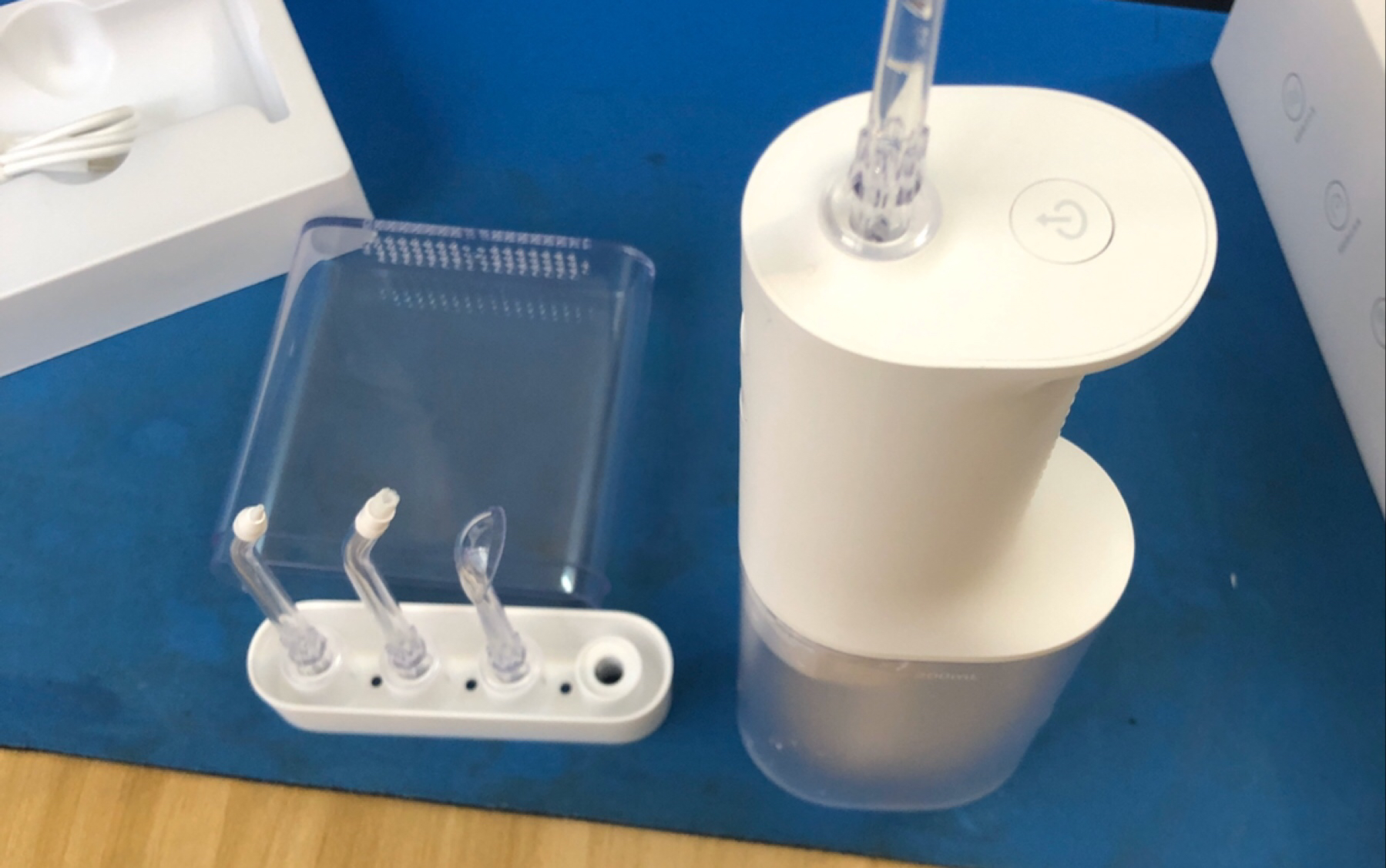 米家电动冲牙器开箱