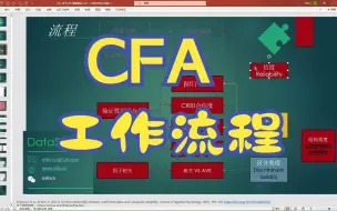 Download Video: 验证性因子分析的工作流程