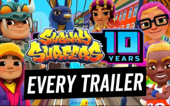 Subway Surfers All Trailers Super Runners 2022_哔哩哔哩bilibili