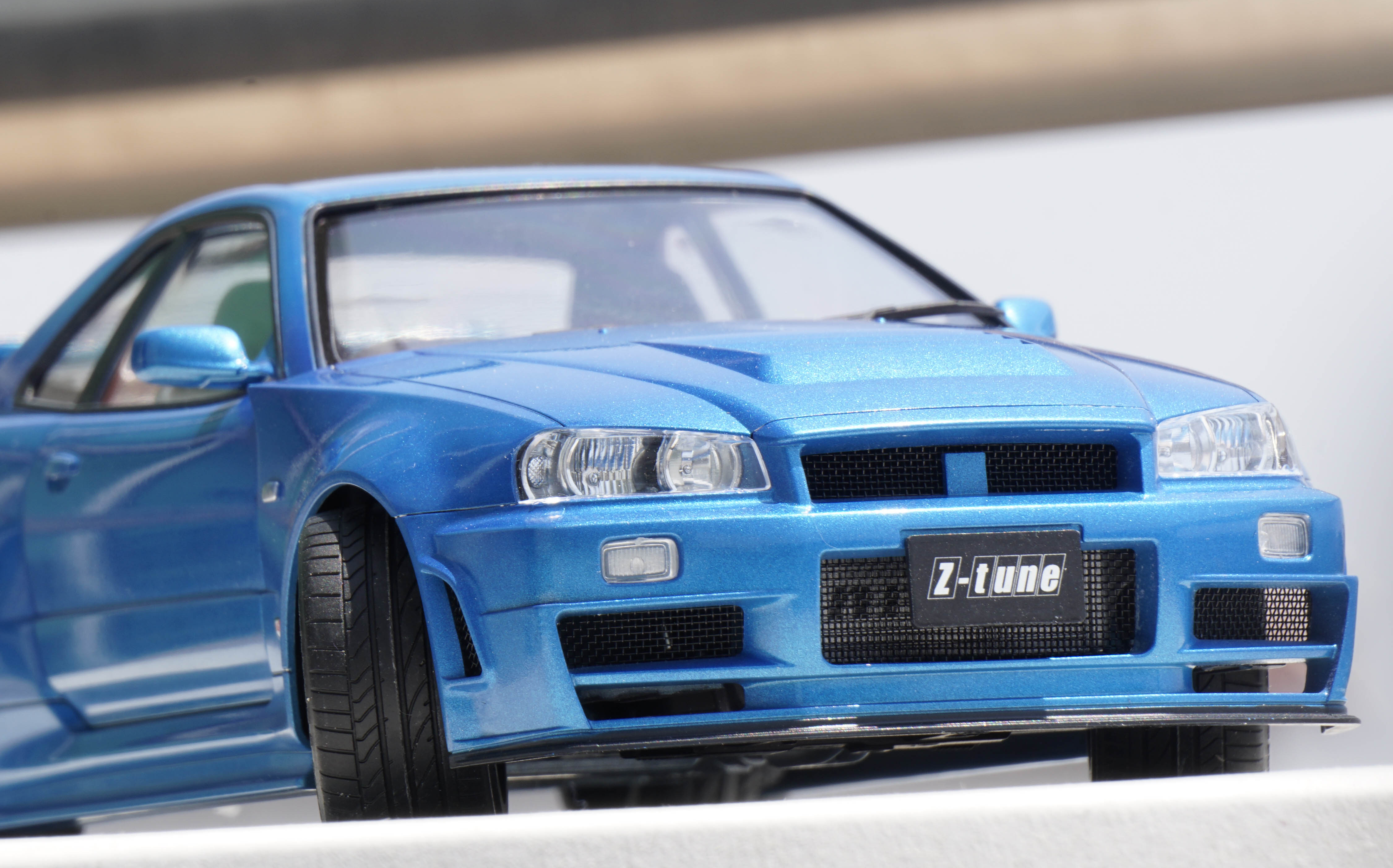 [图]田宫1/24gtr r34开箱-制作（终结）