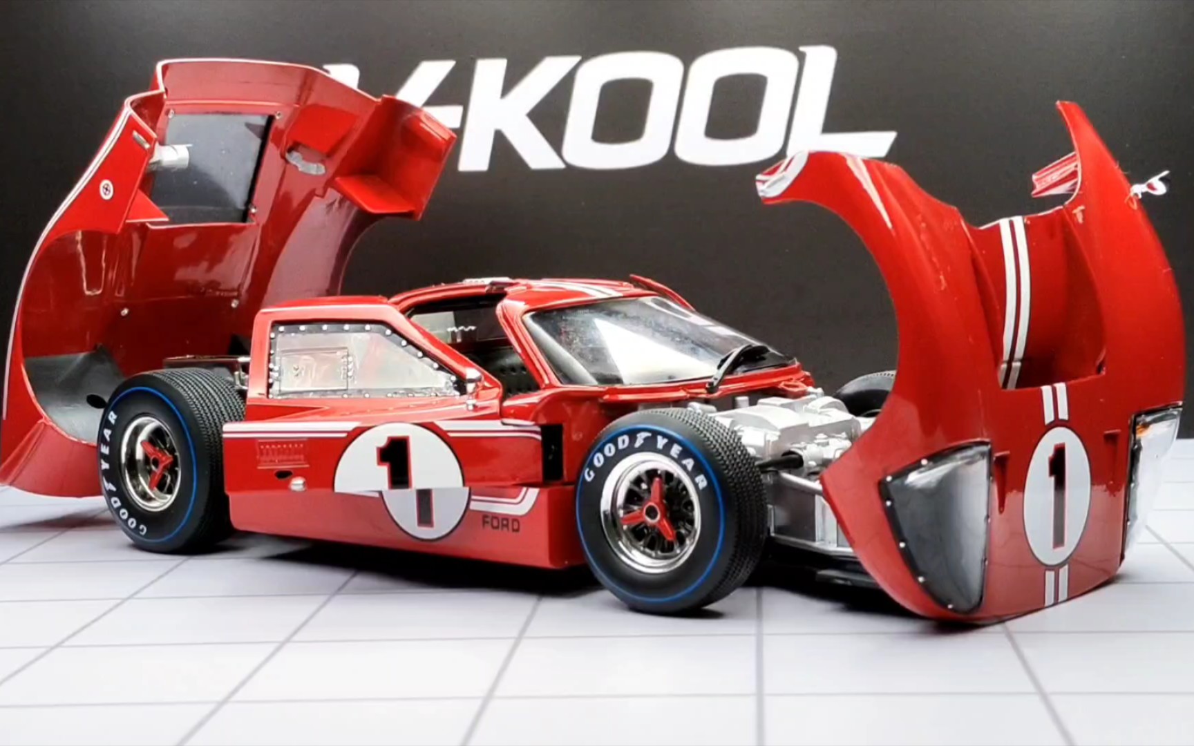 [汽车模型]1:18福特ford gt40 shelby勒芒赛车