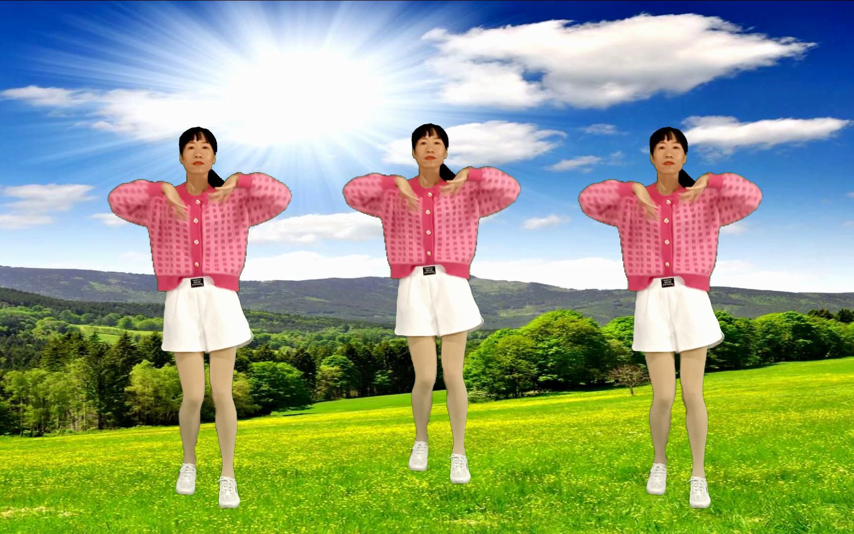 广场舞《山坡坡》热门新舞,时尚潮流