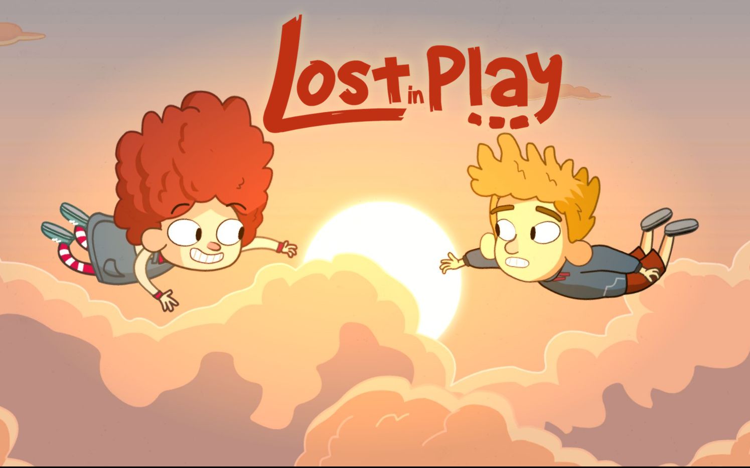 【lost in play/玩乐迷踪】姐弟携手破解谜题--卡通手绘风格解密游戏