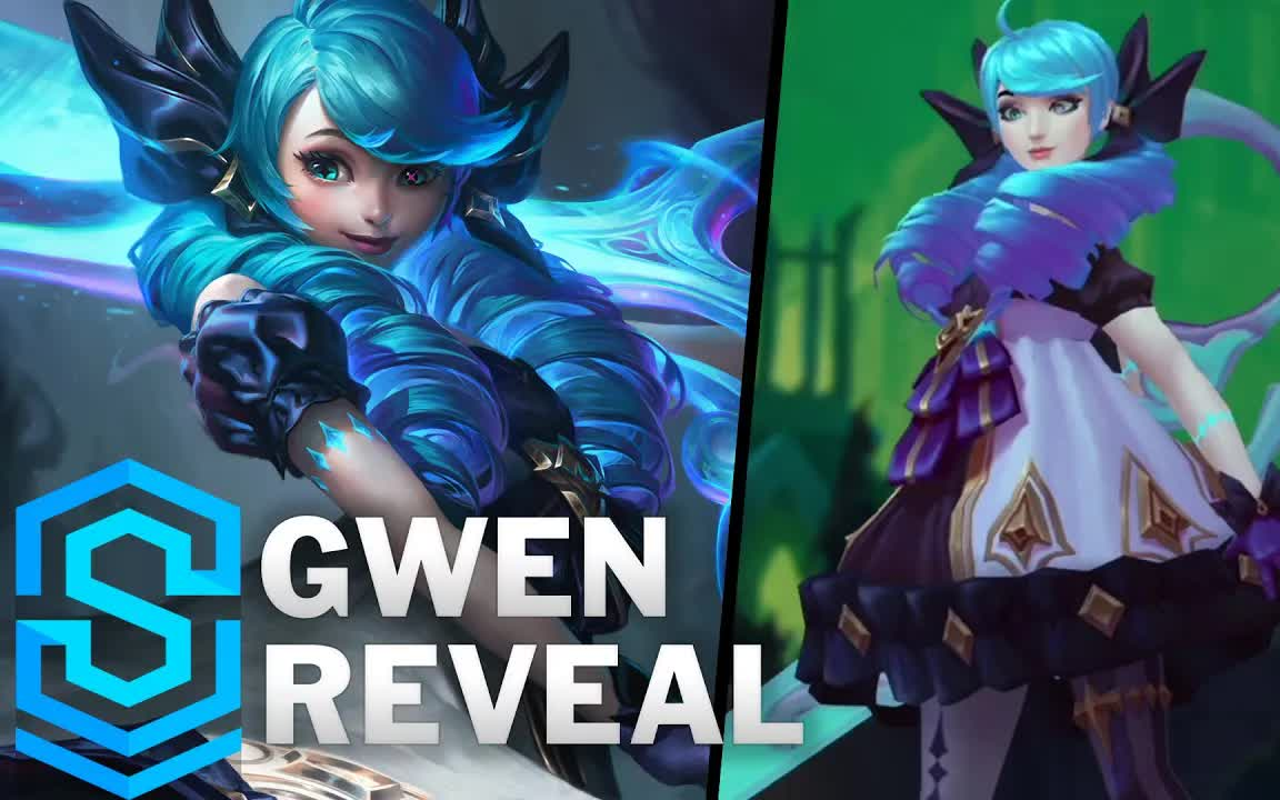 【英雄联盟】官方灵罗娃娃 格温技能预览