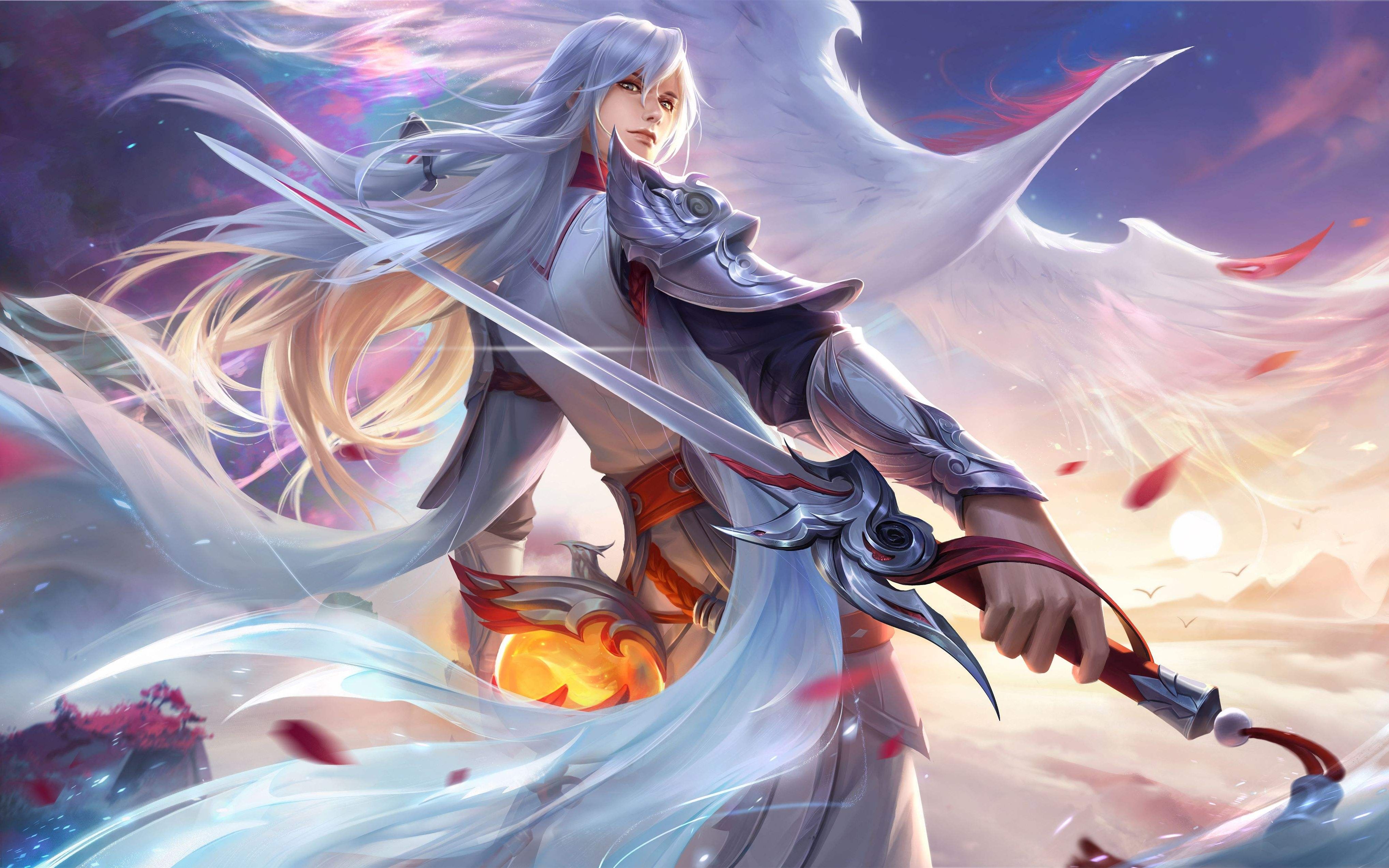 一剑天涯:李白  王者荣耀武器模型讲解全流程