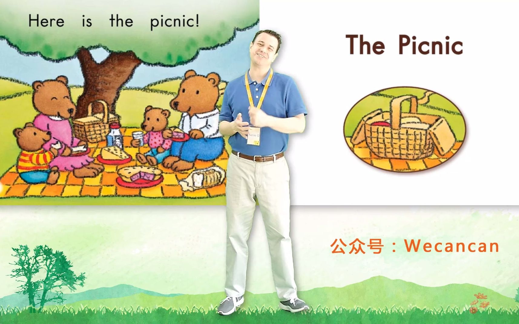 【海尼曼英语启蒙G1】外教绘本精讲038 The Picnic哔哩哔哩bilibili