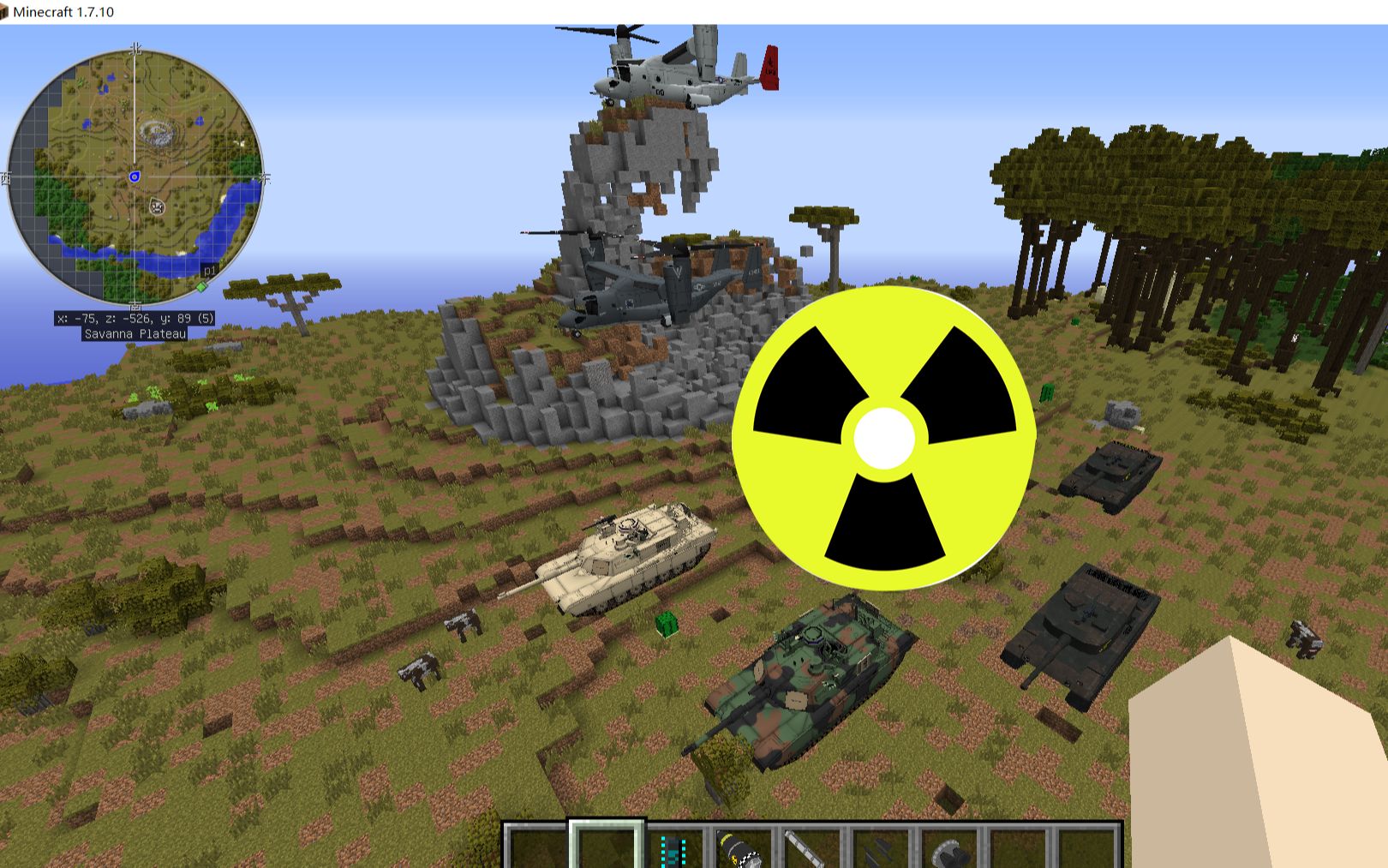 【我的世界战略核力量展示】minecraft:此战略导弹发射井结构已被证明