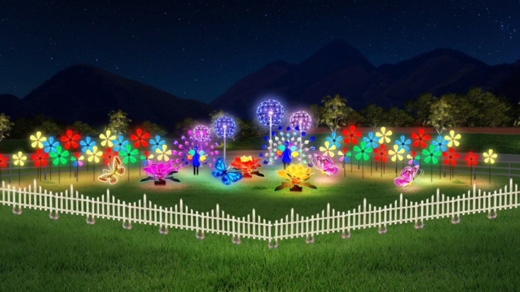 广东领路人照明设计:人民公园节日灯光亮化设计方案#灯光设计#亮化