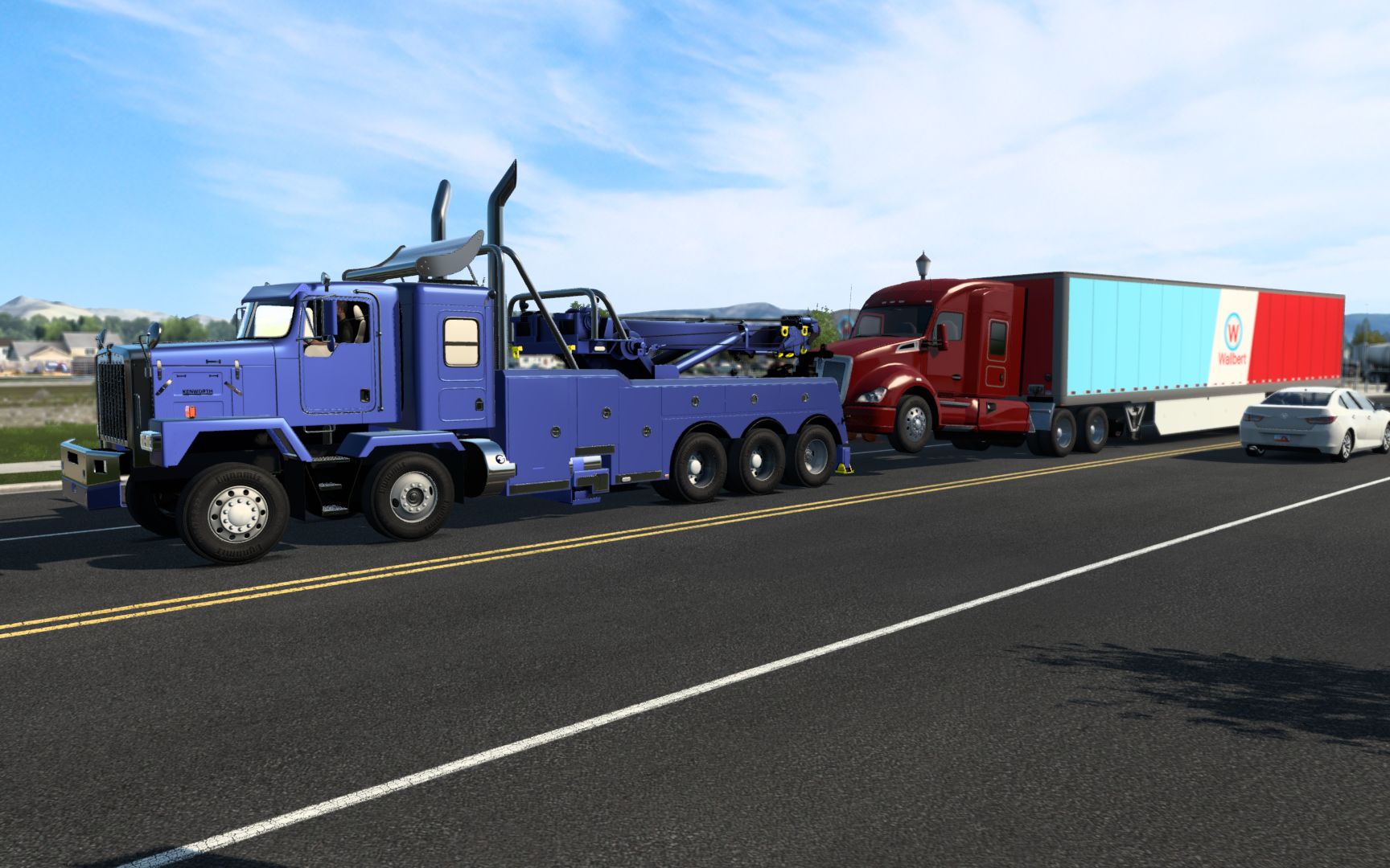 美卡mod:肯沃斯c500 custom v1.4(1.43)_单机游戏热门视频