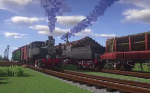 Download Video: [Minecraft]Rails of War 木制乡村车站 苏联O型/62型 #1