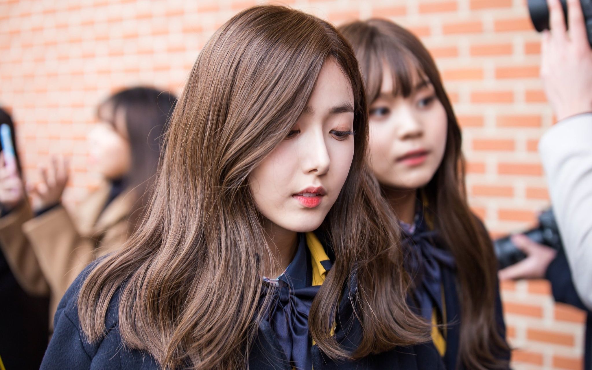 gfriend170207信飞严智毕业典礼饭拍合集