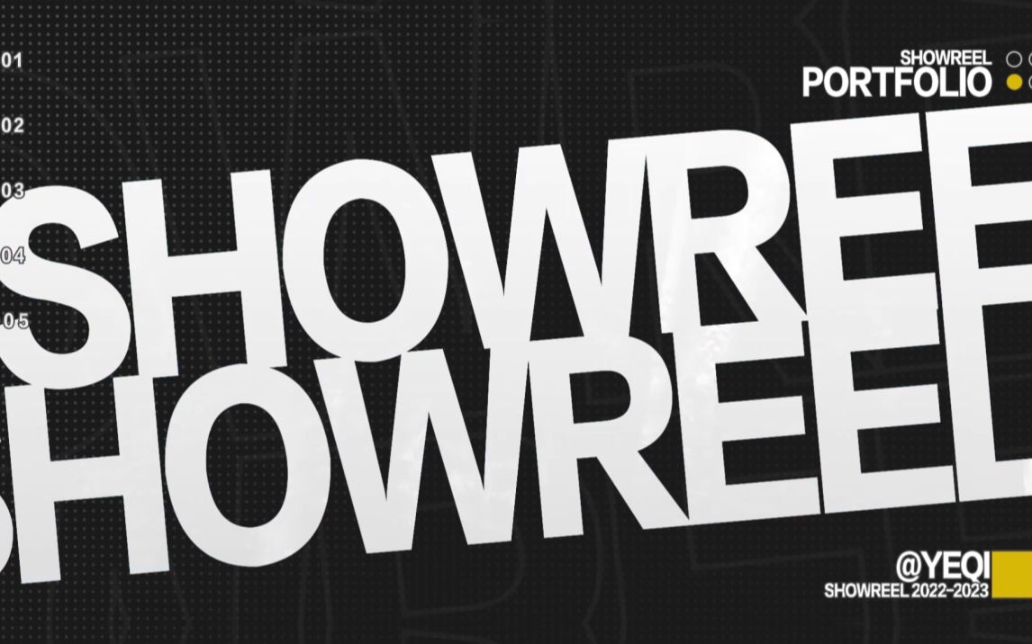 「showreel」2022-2023