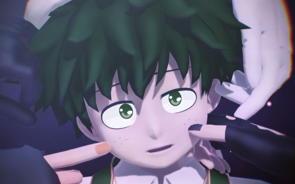 我英mmd谁才是被恶作剧的一方绿谷轰爆豪切岛上鸣换装有