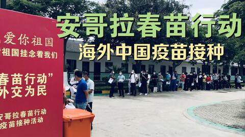 安哥拉春苗行动 海外中国疫苗接种 哔哩哔哩