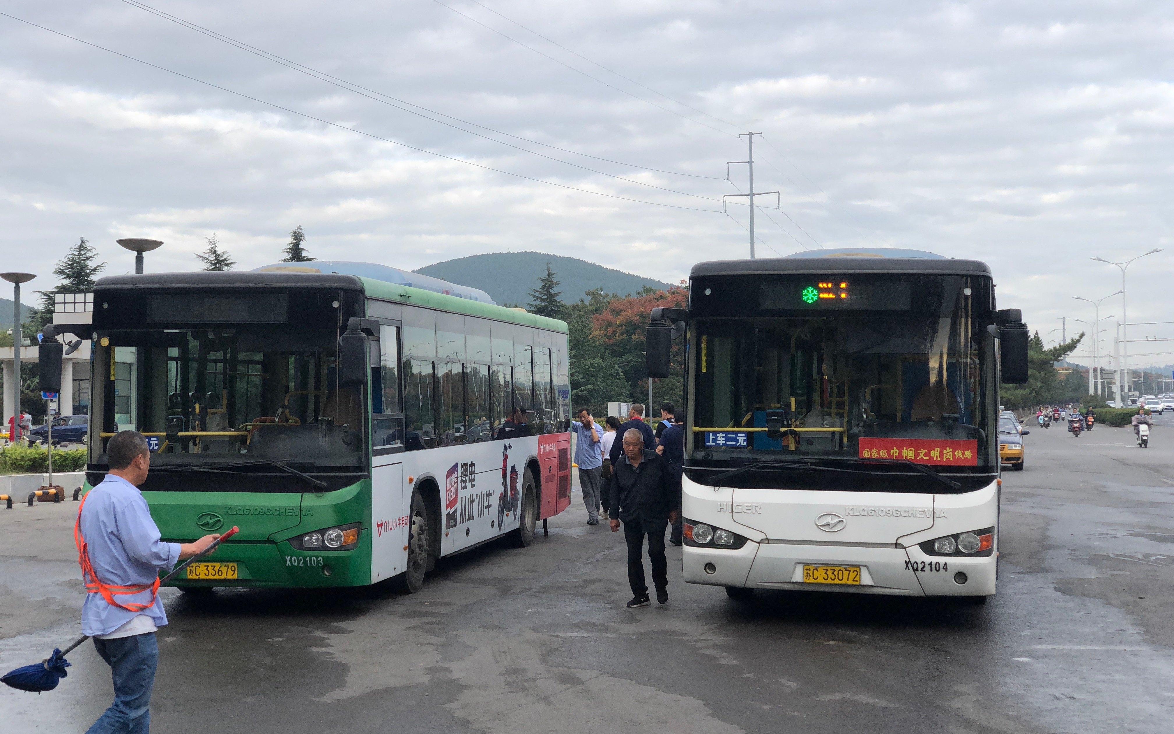 pov79】【面目全非】徐州公交游1路全程pov (风华园->苹果汇邻湾)