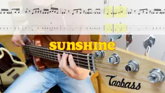 欢快跳跃的爵士放克贝斯线！Shakatak《Sunshine》贝斯谱