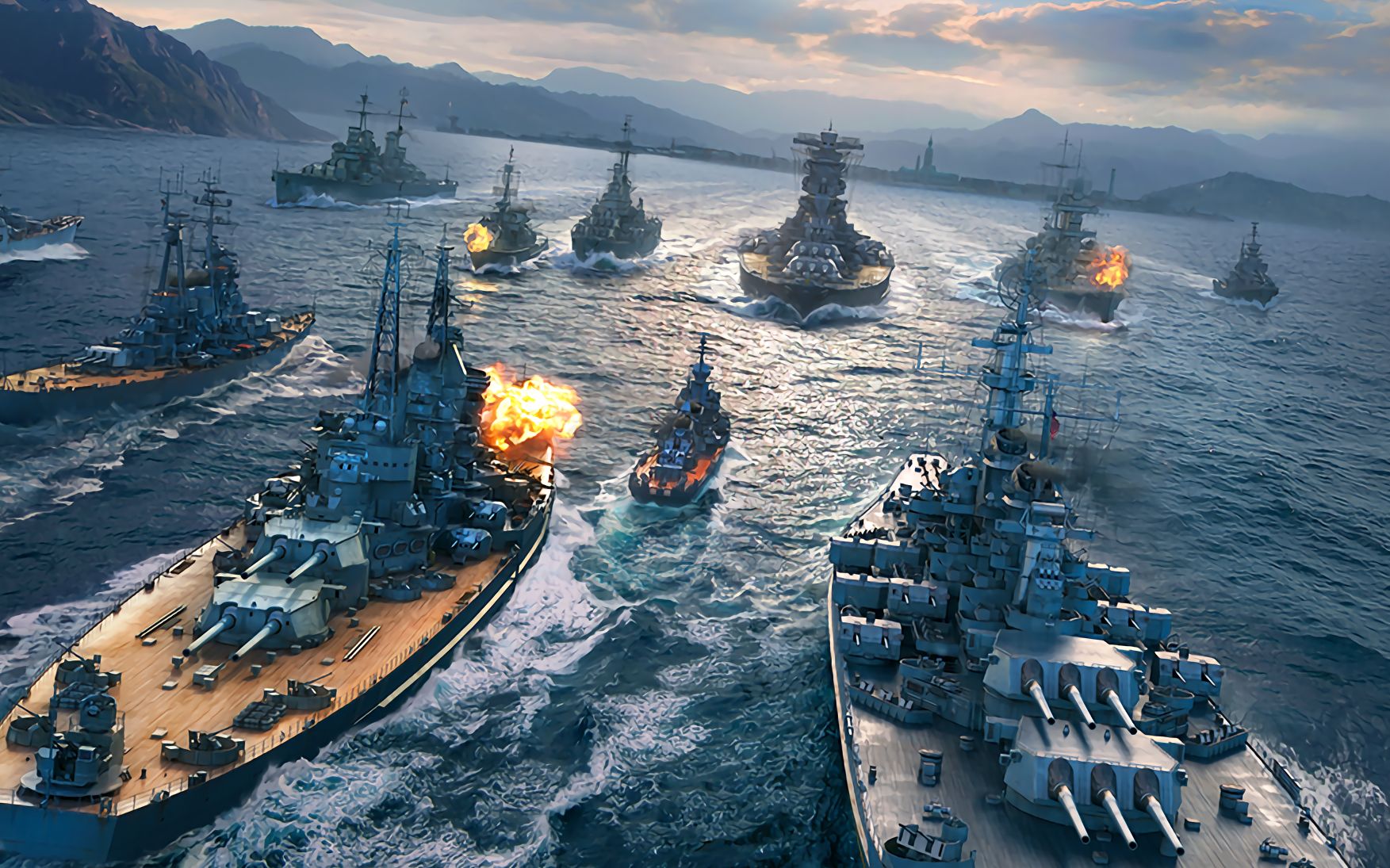 【战舰世界】英美战列大巡毁灭打击锦集