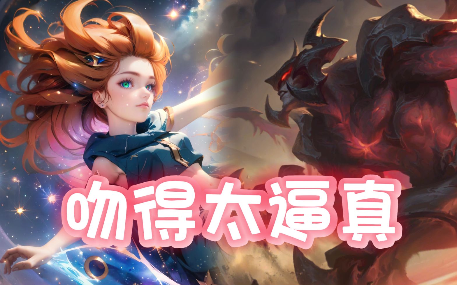 【ai剑魔×佐伊】吻得太逼真