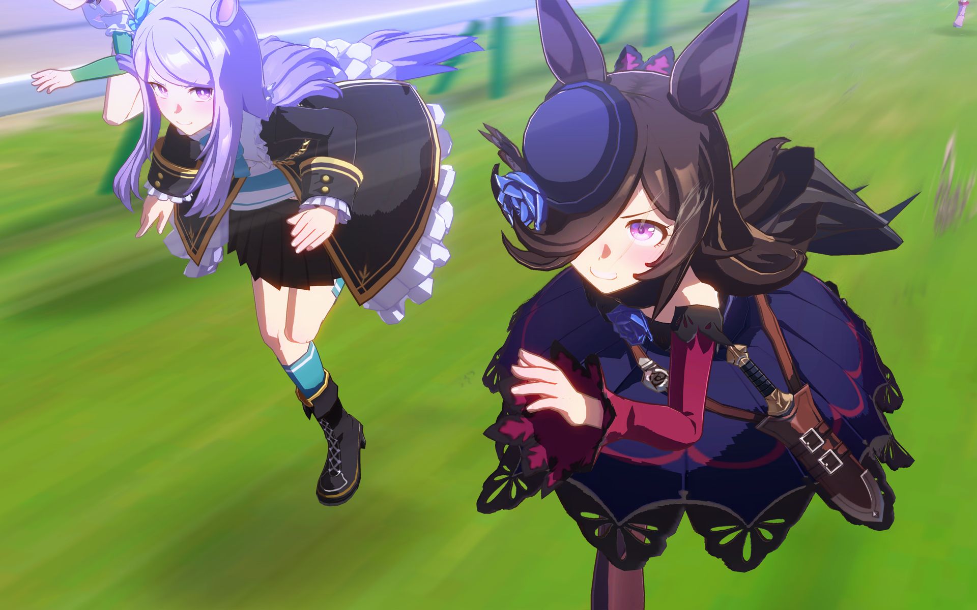 【赛马娘】主线剧情第1部第1-2章 目白麦昆,米浴 比赛演出动画 2k 60